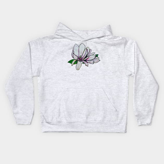 Magnolia Magic Kids Hoodie by Kirsty Topps